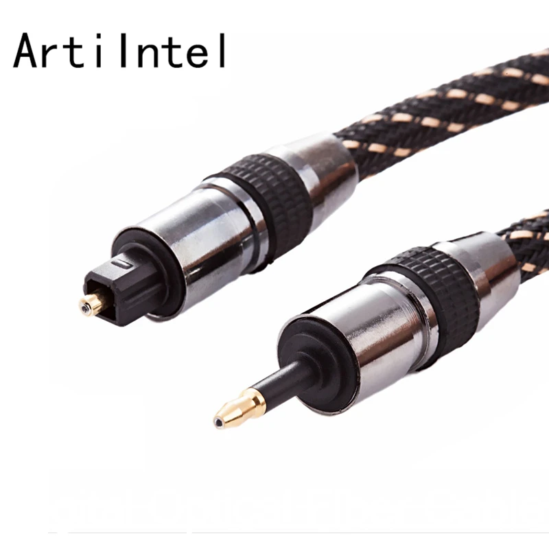 Optical Cable Mini Toslink 3.5 to Audio Adapter Digital Sound 3.5mm SPDIF for Macbook Connector |