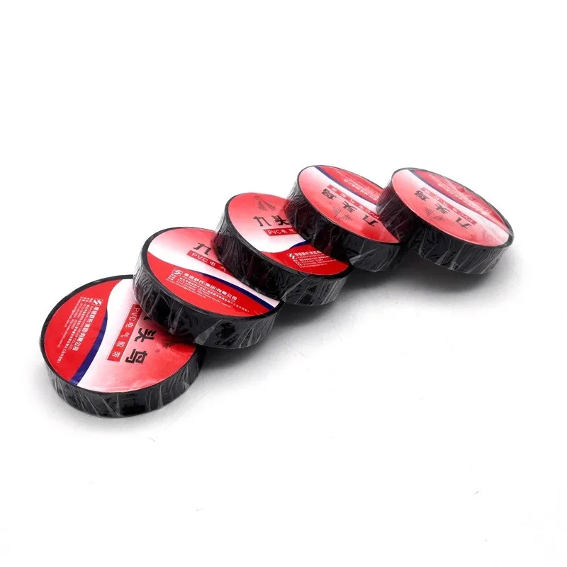 1 Pz Nastro Isolante Nero Di Buona Qualità Nastro Elettrico In Pvc Nastro Impermeabile Nastro Adesivo Elettrico 18Mm * 20M