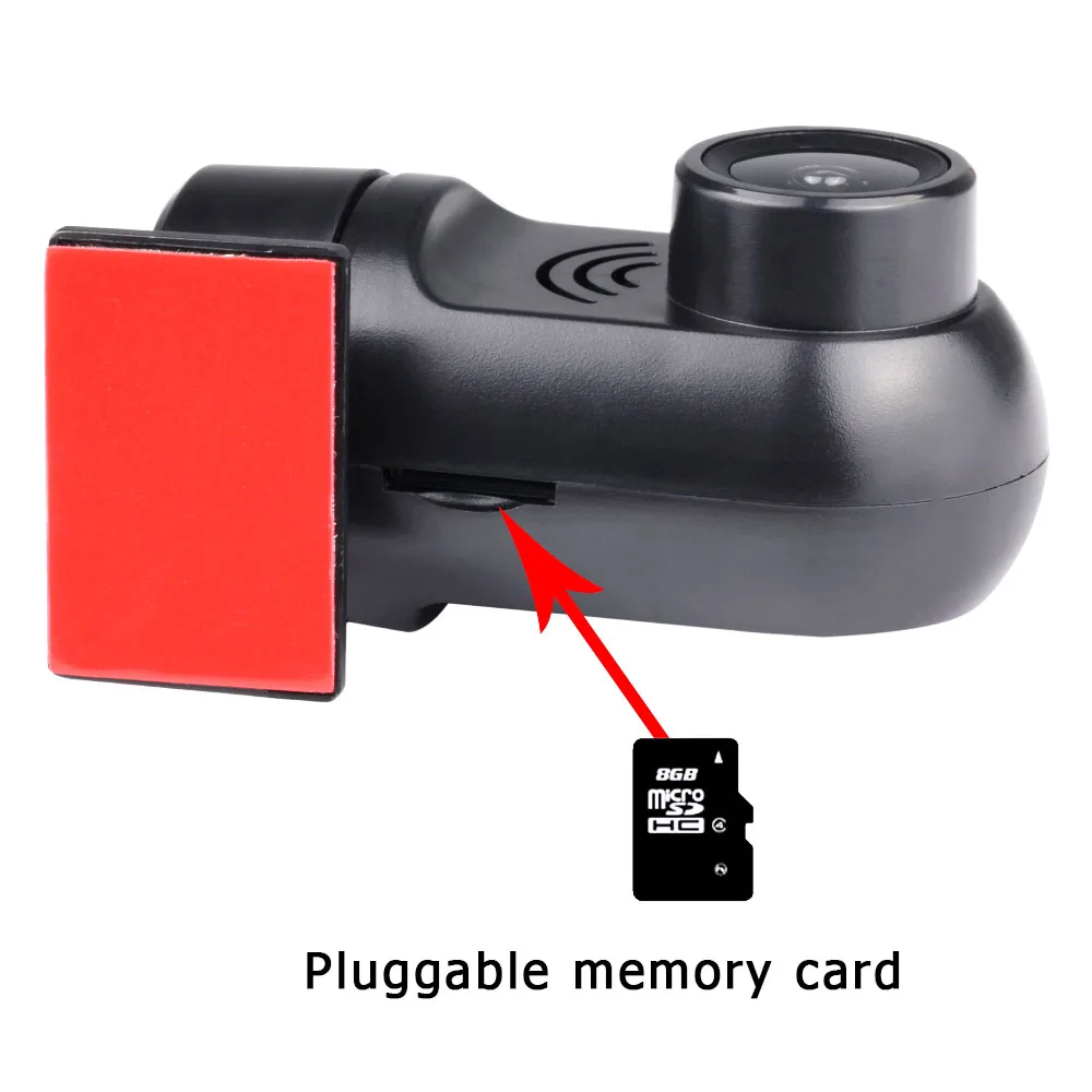 Автомобильный видеорегистратор USB Мини Портативный HD с ночным видением
