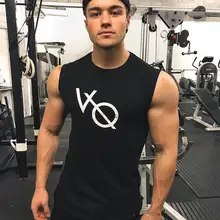 Стильный спортивный жилет для фитнеса, бега, безрукавка, футболка, дышащий тренировочный костюм