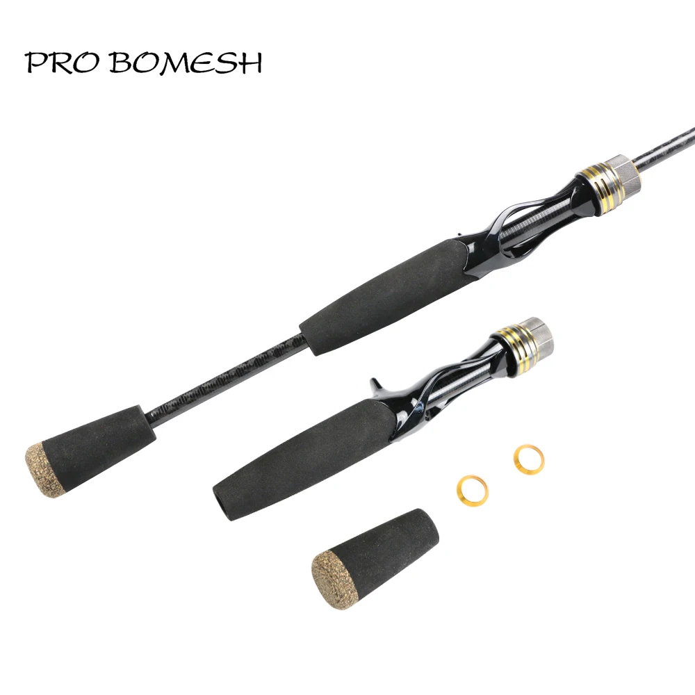 

Pro Bomesh 1Set 43g Aluminum Hood Spray Painted Reel Seat Casting EVA Handle Kit DIY Fishing Rod Component Accessory