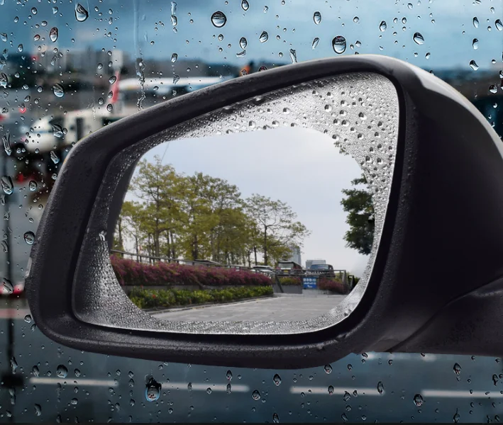 Car Rear Mirror Protective Film Anti Fog Clear Rainproof for Mitsubishi Ralliart Outlander ASX Mirage Lancer Evolution 10 9 Etc