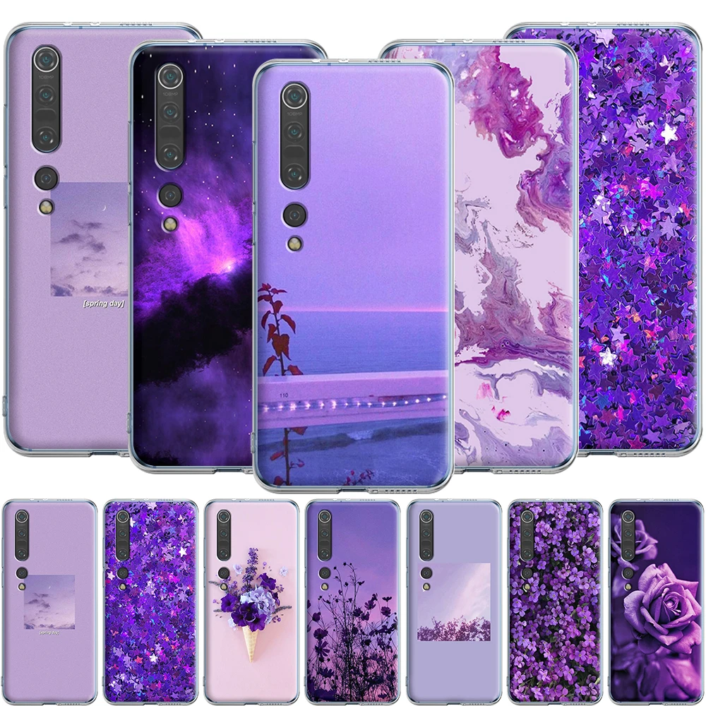 Силиконовый чехол Infinity on Purple для Xiaomi Redmi Note 9 Max 8T 8 7 6 5A 5 4X Pro Prime|Бамперы| |