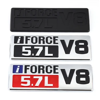 

Car Logo Sticker Emblem Badge Decal for Toyota Tundra IFORCE 5.7L V8 TRD Prado Corolla Rav4 Highlander Prius Venza Hiace Styling