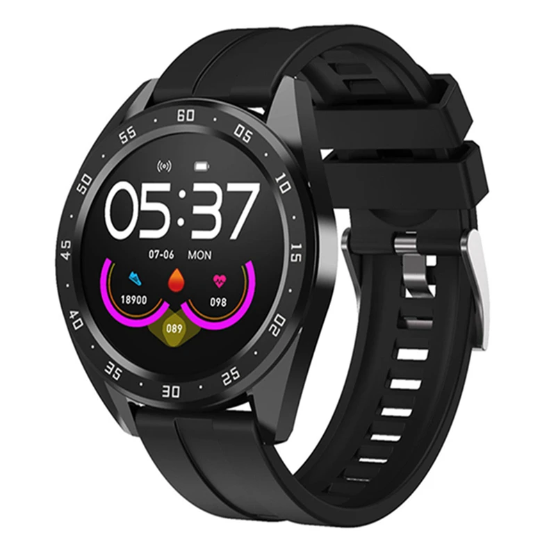 Bakeey X10 модные погодные часы с пульсометром bluetooth OTA умные для Android IOS|Смарт-часы| |