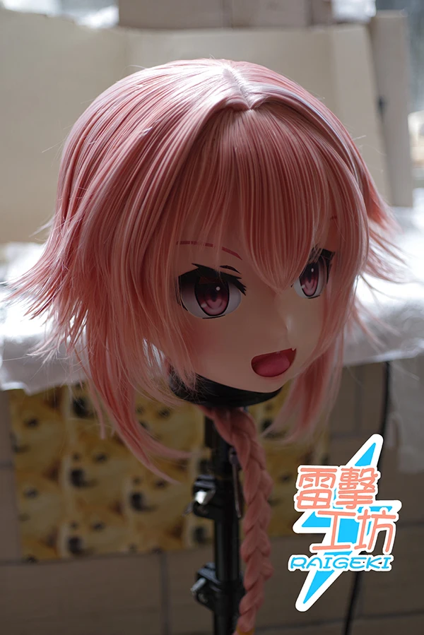 RAIGEKI MAKS 75) Смола 3/4 Лолита Трансвестит кукла BJD Cos кроссдресс голова кигуруми аниме Astolfo Карнавальная маска