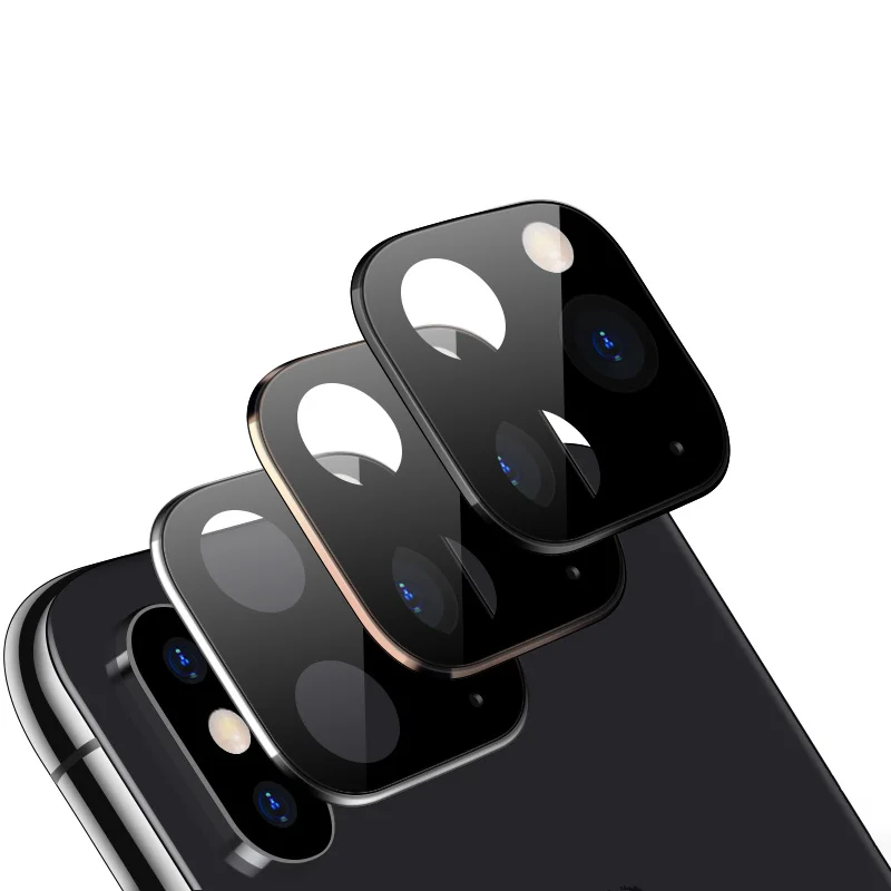 Для iPhone 11 поддельная камера превращается в для X XS Max XR защита экрана объектива Pro