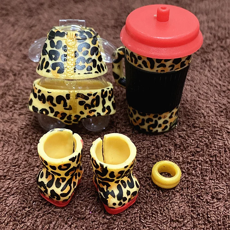 L.O.L. SURPRISE 1 Set Original Clothes Shoes Bottles Accessories Dress Suit for LOL 8 cm Big Sister Dolls Unicorn Outfit Kid Toy 7