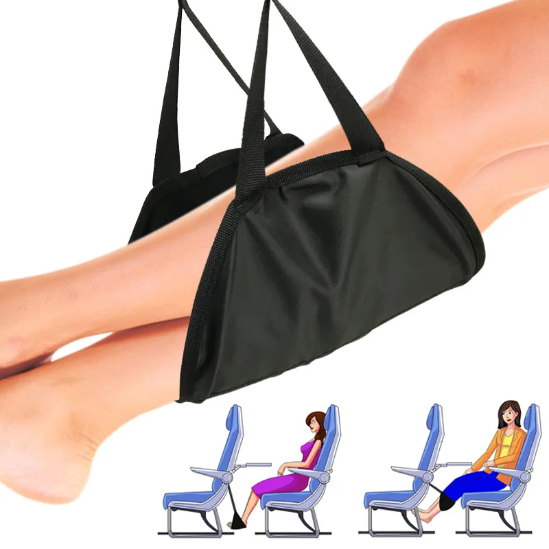 

Travel Accessories Foot Rest Portable Travel Footrest Flight Carry-on Foot Rest Office Feet Rest Leg Hammock Footrest Hammock
