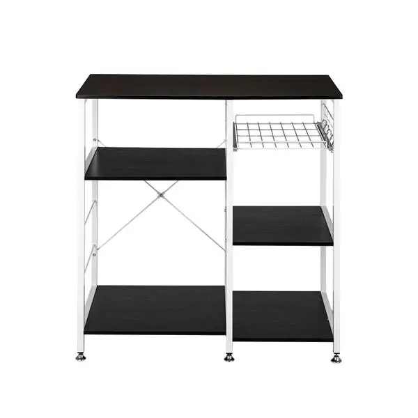 3 Tier Kitchen Baker Rack Utility Microwave Oven Stand Storage Workstation Shelf Kitchen Dining Bar Racks Holders