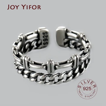 

925 Sterling Silver Rings for Women cross vantage Geometric 925 Silver Wedding Fine Jewelry Minimalist Gift