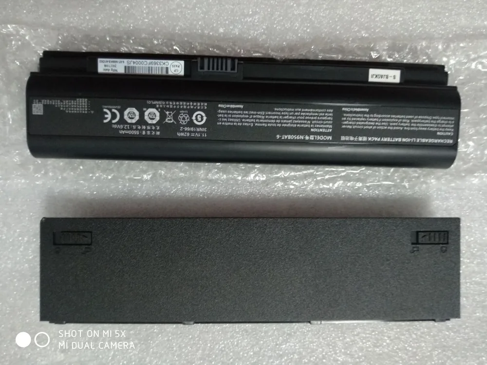 Новые оригинальные Батарея для hasee K690E для Clevo N950KP6, N950TD, N950TP6, N957KP6, N957TD, N957TP6 N950BAT-6 11,1 V 62WH