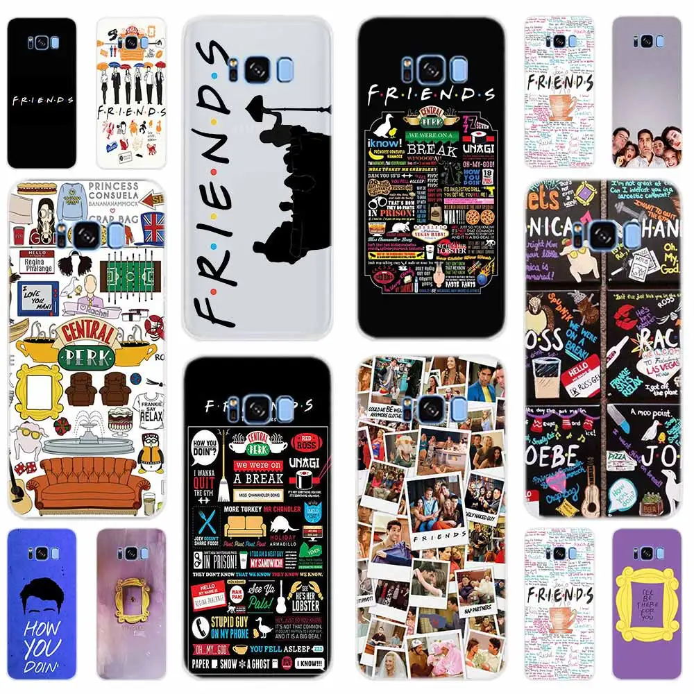 Чехол для телефона Samsung Galaxy S7 Edge S8 S9 S10 S11 S20 S30 Plus Uitra Lite E Friends вместе TV|Бамперы| |