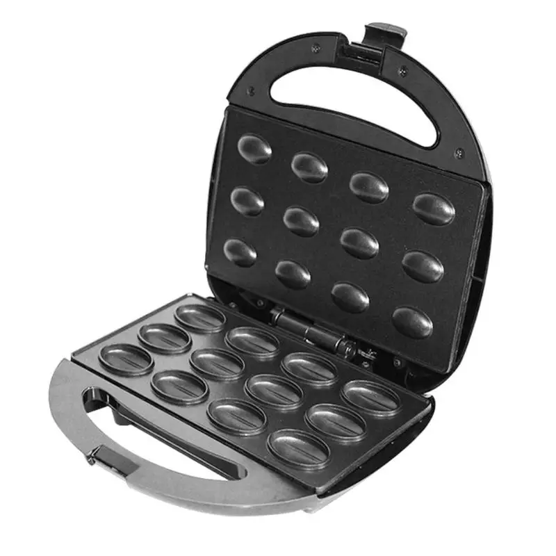 

Household Electric 12pcs Chicken Cake Walnut Cake Maker Sandwich Bread Breakfast Machine Nut Waffle Baking Machine