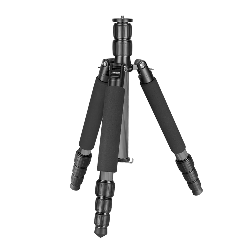 Tripod S-C2542 Гибкий штатив для путешествий профессиональная короткая Складная подставка для SLR из углеродного волокна - Цвет: Tripod
