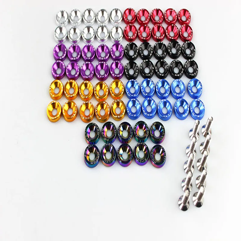 10-Pcs-Pack-JDM-Style-Aluminum-Fender-Washers-and-Bolt-for-Honda-Civic-Integra-RSX-EK(1)