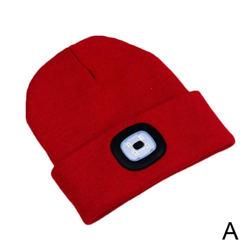 Winter Warm Hat Led Knitted Beanie 