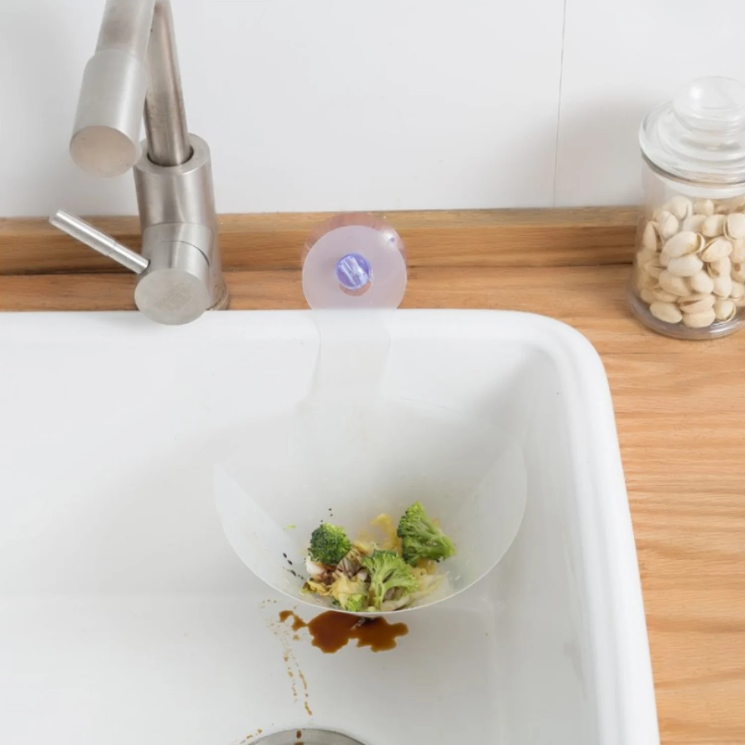 Stainless Steel Sink Strainer Large Small Drain Plug Waste Sieve Food Filter