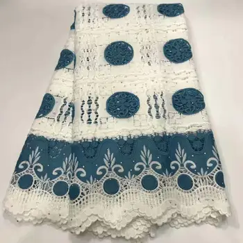 

African lace fabirc water soluble lace guipure lace fabric high quality free shipping 5 yards