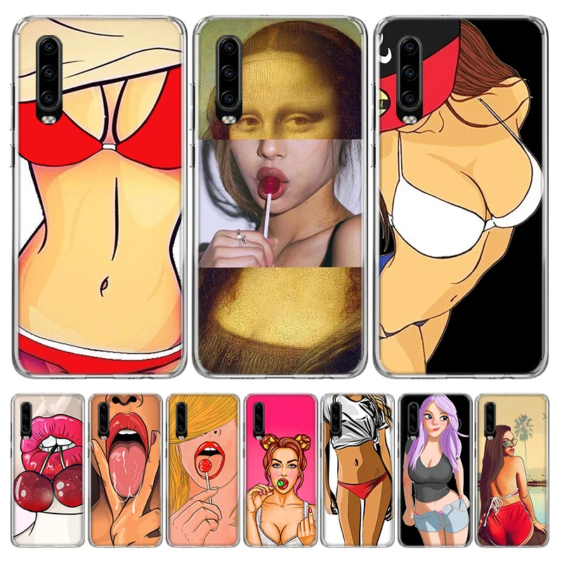 

Hot Girl Twerk It Swag Cover Phone Case for Huawei P30 P20 Mate 30 20 10 Pro P10 Lite P Smart Z + 2019 Coque Shell Capa