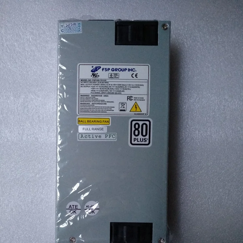 FSP350-701UH 1U сервер Широкий источник питания 100V-240V размер 20*10*4 см промышленная
