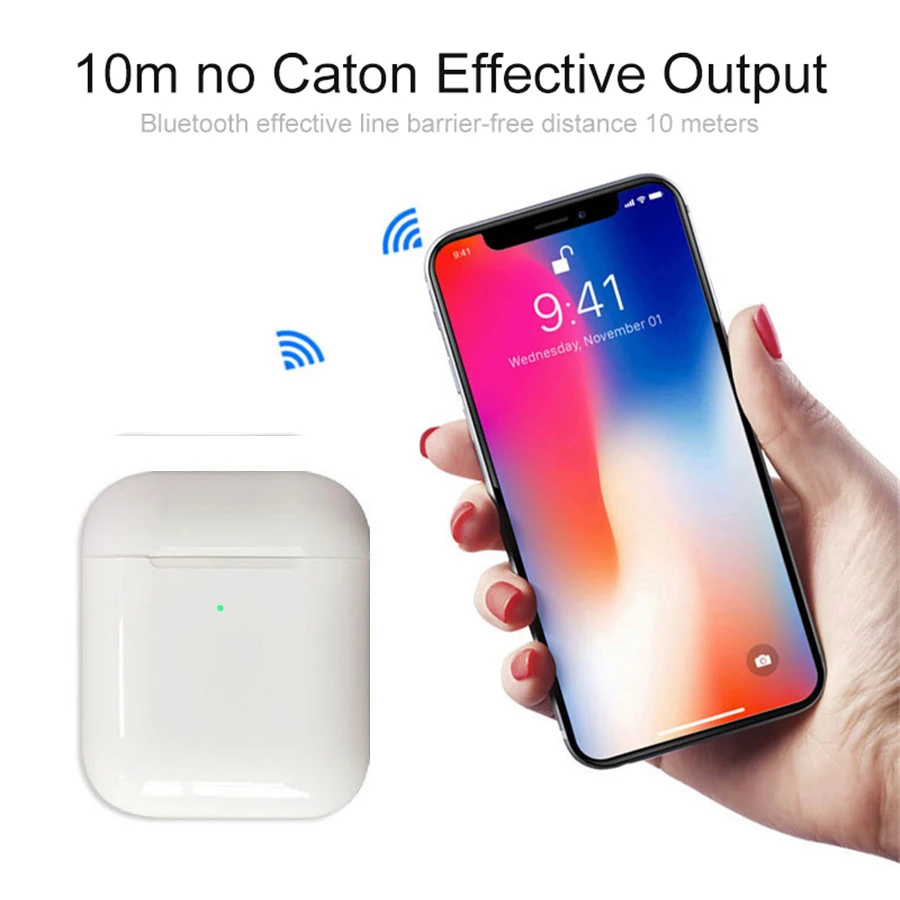 i90000 tws 1:1 air Smart Sensor 8D Bass Wireless Charging Bluetooth 5.0 Earphone Earbuds i9000 tws PK i60 i30000 i50000 tws