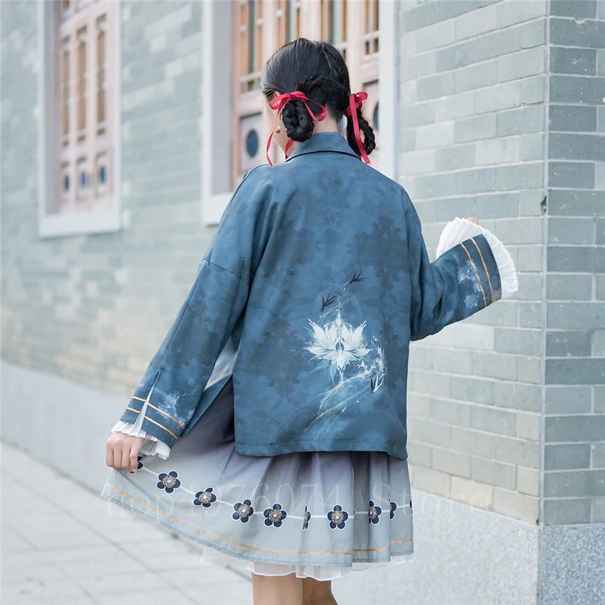 Женское платье-кимоно в японском стиле, элегантное весеннее пальто хаори с вышивкой, традиционный Карнавальный костюм для вечеринки, винтажные наряды