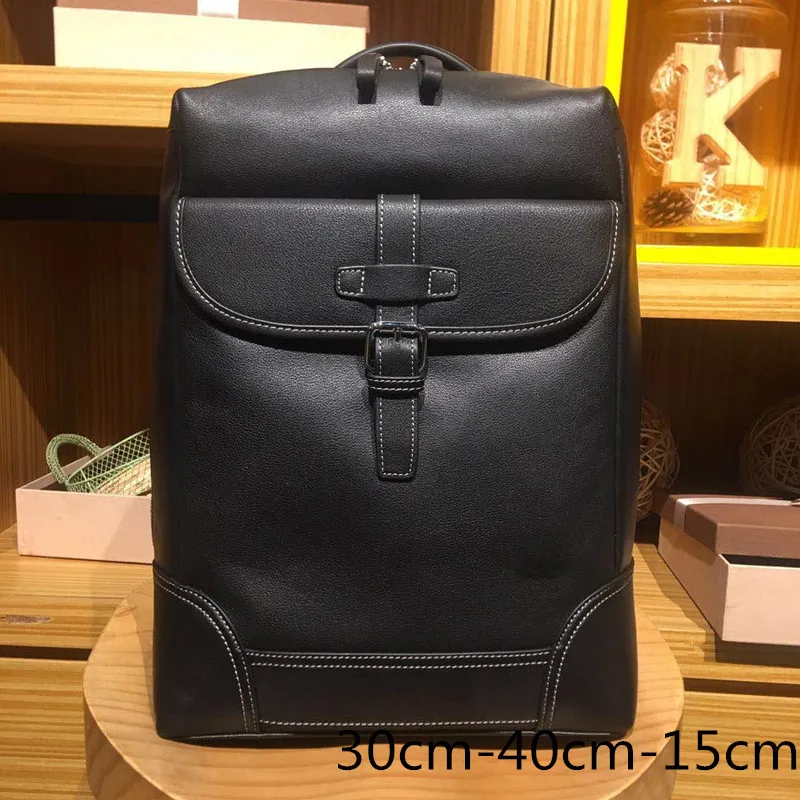 

Mochila de cuero para hombres, mochila antirrobo para ordenador portátil, mochila retro de viaje, mochila escolar para hombres,