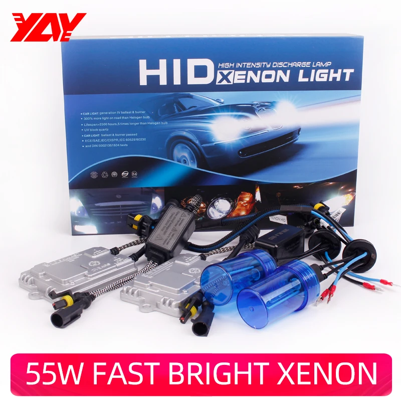 Fast Bright Xenon Ignition Unit D2H D2S H7 H1 H11 H3 HB3 HB4 HID Headlight Conversion Kit Blocks Reactor 35W AC Ballast Bulbs | Автомобили