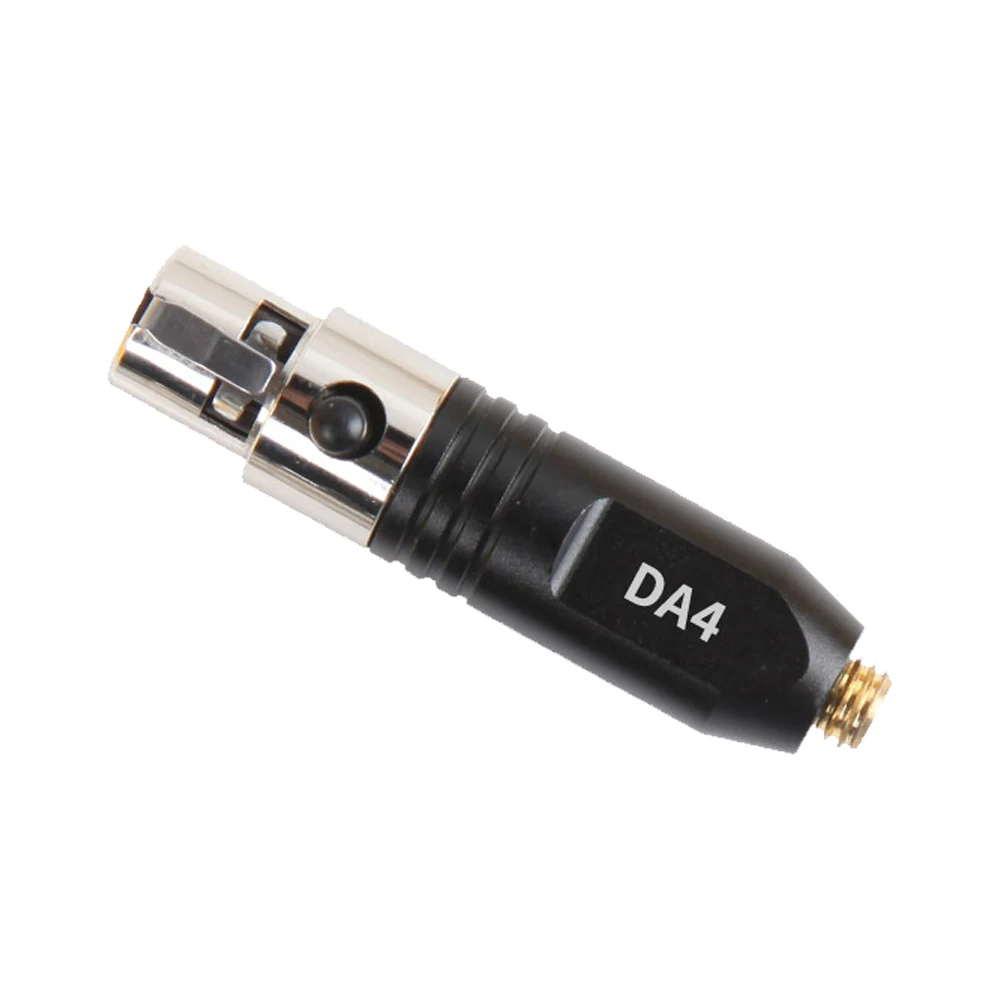 Модульный микрофон Microdot DA35 DA5 DA4 адаптер для Sennheiser Lectrosonics Shure Rode беспроводной петличный микрофон комплект - Цвет: DA4 Adapter Only