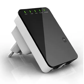 

2020 New Multiple Use WIFI Repeater Mini Router Flexible AP WLAN 802.11n Wireless Signal Amplifier Extender 300Mbit / S