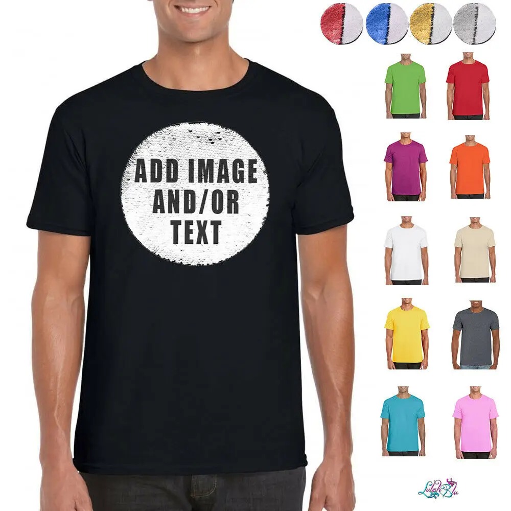 camisetas lentejuelas reversibles personalizadas