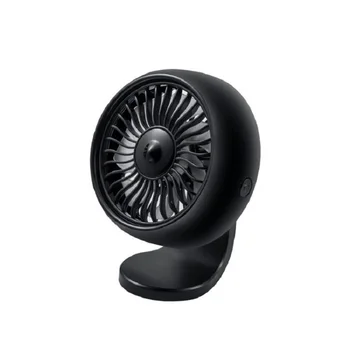 

Single Head Car Fan USB Universal Large Wind Three Speed Control USB Car Fan Truck Fans with Colorful Light