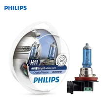PHILIPS H11 PGJ19-2 CrystalVision Лампы головного освещения Галоген Автомобильный свет Передний противотуманный свет 12362CVSM