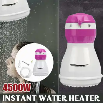 

5400W 110V/220V Electric Hot Water Heater Instant Boiler Bathroom Shower Thermostat Safe Intelligent Automatically