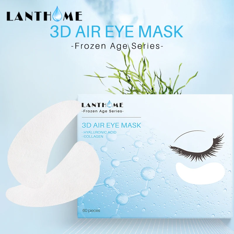Collagen Eye Mask Under Gel Pad Patches Anti Aging Wrinkle Whitening Lasting Moisturizing Care TSLM2 | Красота и здоровье