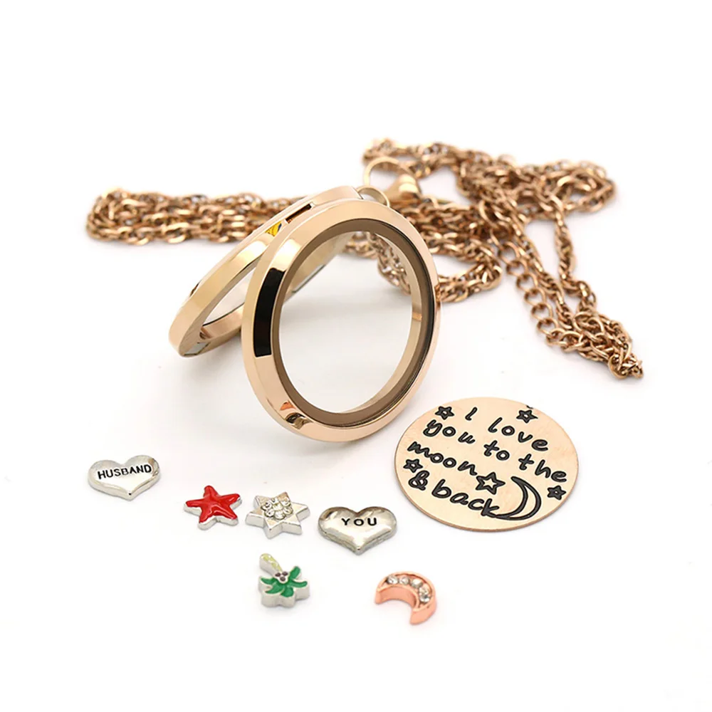 BOFEE floating charms for glass living memory