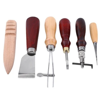 

Leather Crafting Hand Tool Kit for Hand Sewing Sewing Saddle Making DIY
