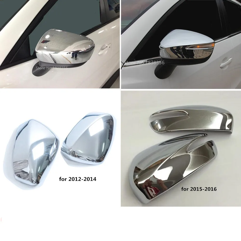 Для Mazda CX 5 CX5 2012 2013 2014 2015 2016 Стайлинг ABS Хромированная палка заднего вида боковое