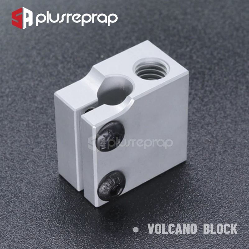 thermal print head 3D Printer Accessories Heated Block MK7 MK8 MK10 V5 V6 Volcano CR10 for Print Head Extruder J-head Aluminum Block printer motor