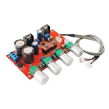 

2*OP275 tone Preamplifier Board Audio equalizer Preamp Tone Control Bass Pre amplifier Servo Power LF353