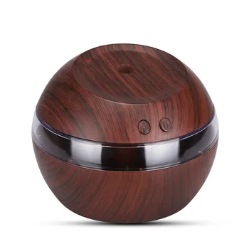 

Simple Office Gift Household Electrical Appliance New Style USB Wood Grain Humidifier Circle Humidifier Mini Atomizer