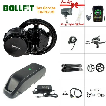 

Bolfit Bafang BBS02 500w MMG340 Mid Drive Motor SW102 850C LCD Display E Bicycle Conversion Kit With Battery Function