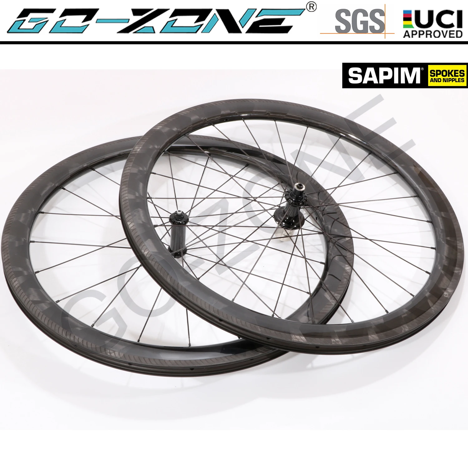 

X-Light Carbon 700c Wheelset Rim Brake 26mm width Sapim UCI Quality Powerway R36 Ultra Light Road Carbon X-Light Bicycle Wheels