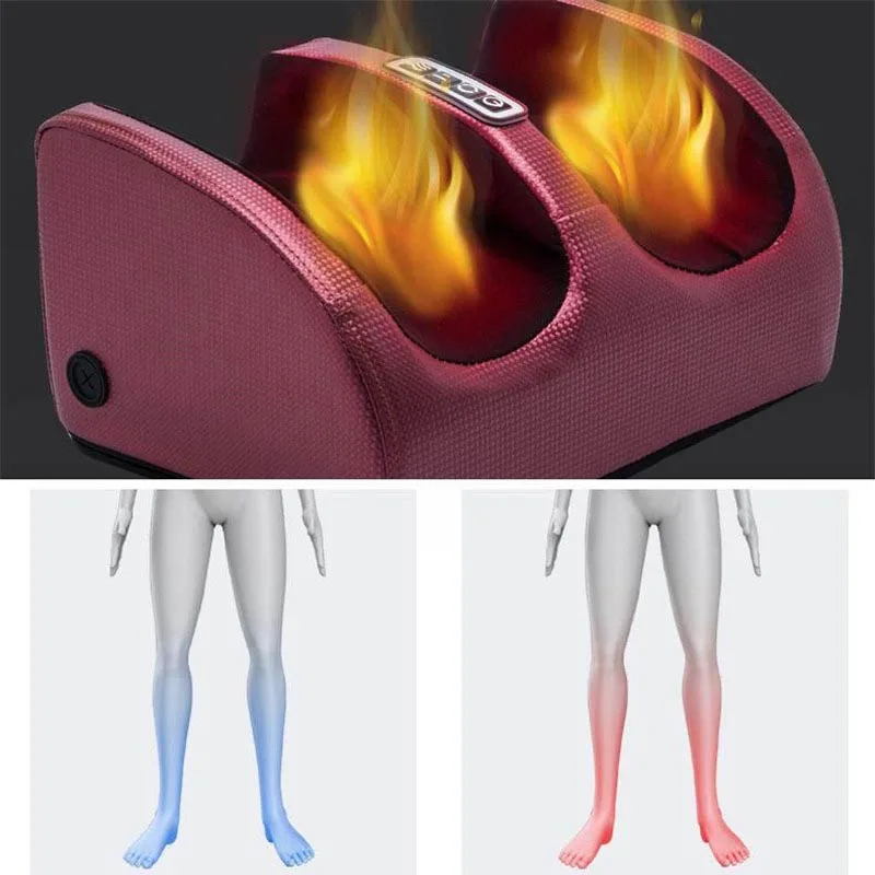  Heating Foot Massage Machine Warm Hot Compress Acupressure Promote Blood Circulation Relieve Fatigu