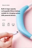 Ventilateur électrique portable USB avec diffuseur d'aromathérapie, mini ventilateur de refroidissement, ventilateur de cou aste avec lumière 2