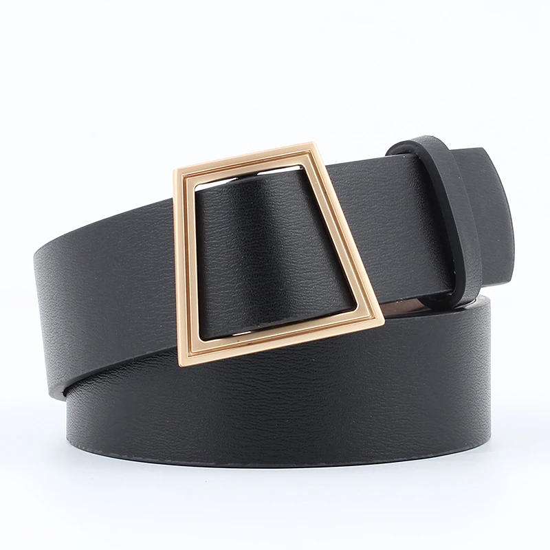 Earnda Women Belts For Women Jeans Needle-Free Belt Wild Fashion Belts Smooth Buckle Belts