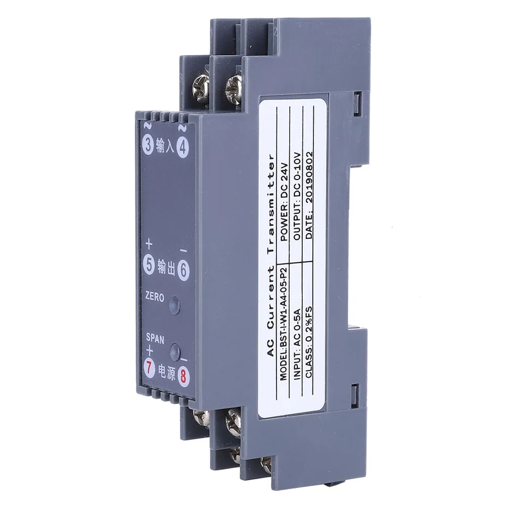 

Current Transducer AC Transmitter Current Sensor DC 24V Power Supply High-Precision Medium Voltage Equipment