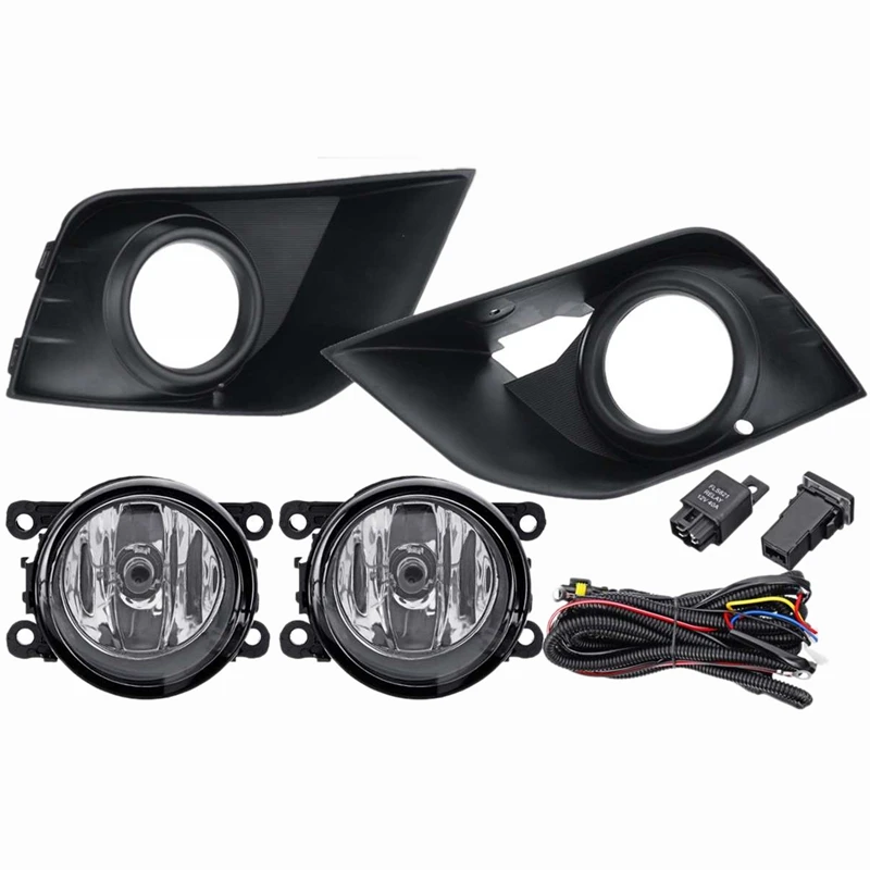  1 Pair LED Car Bumper Fog Light Lamp for Mitsubishi Outlander Sport ASX RVR 2016 2017 2018 with Cov - 4000459258784