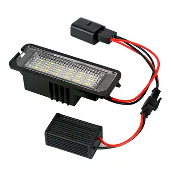

12V LED Number License Plate Light Lamp for GOLF 4 5 6 7 6R Passat